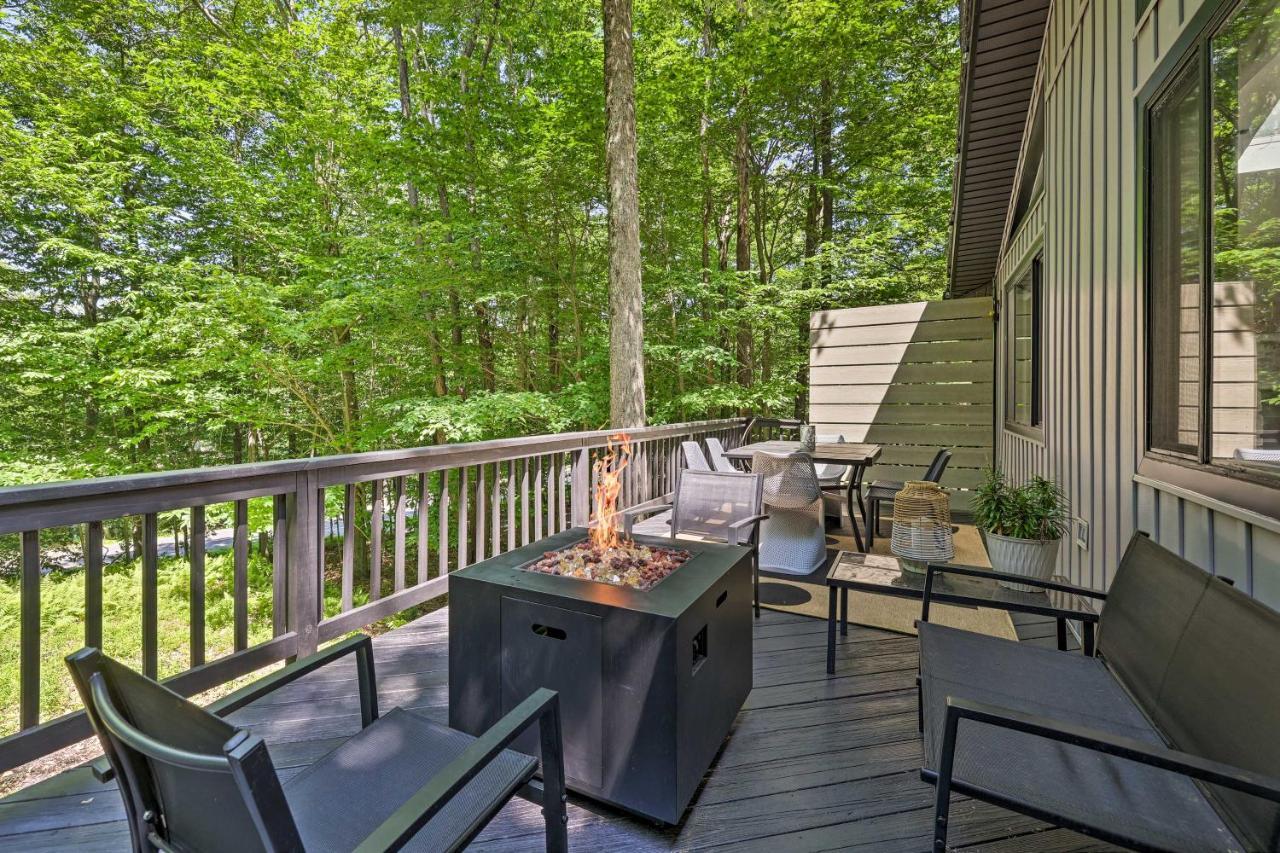 Sweetfern Gouldsboro Cabin Deck And Lake Access Villa Exterior photo