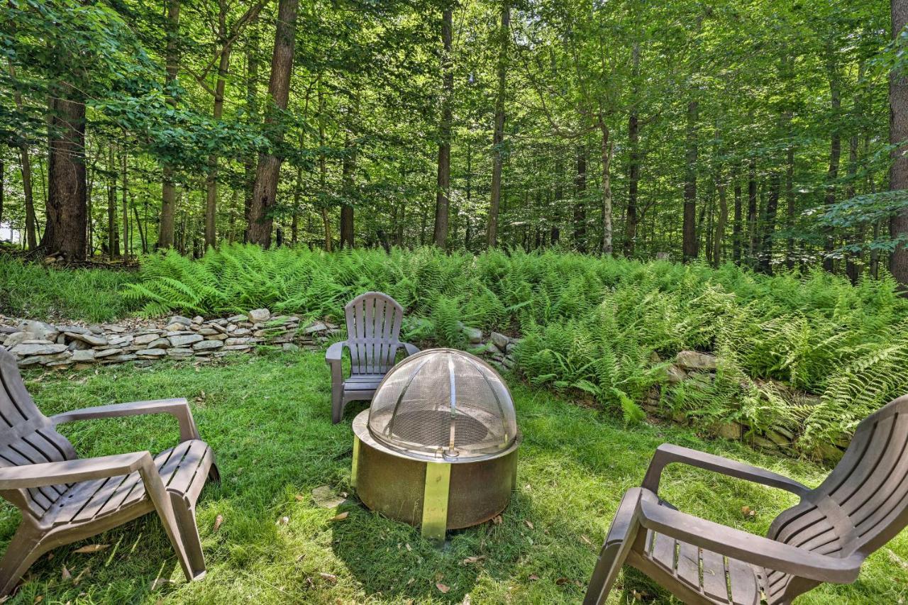 Sweetfern Gouldsboro Cabin Deck And Lake Access Villa Exterior photo