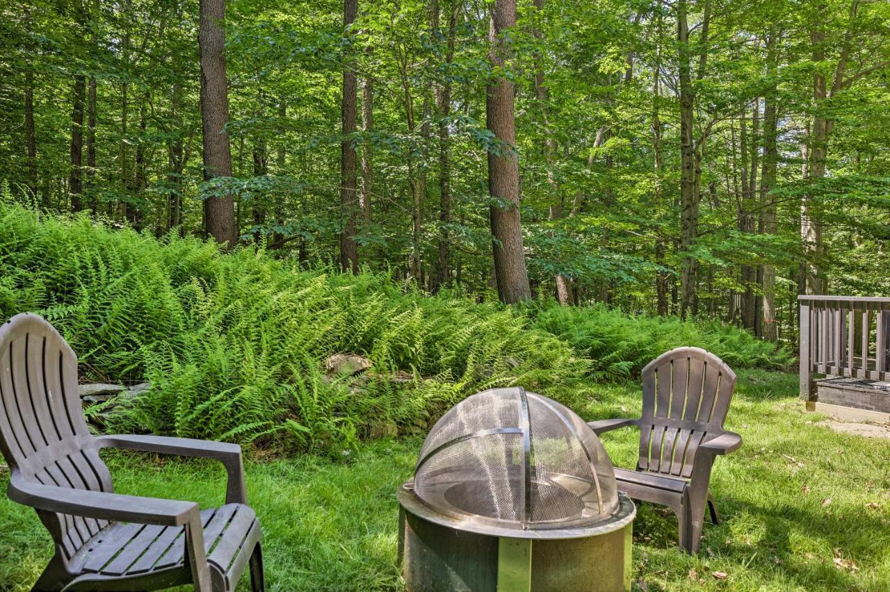 Sweetfern Gouldsboro Cabin Deck And Lake Access Villa Exterior photo