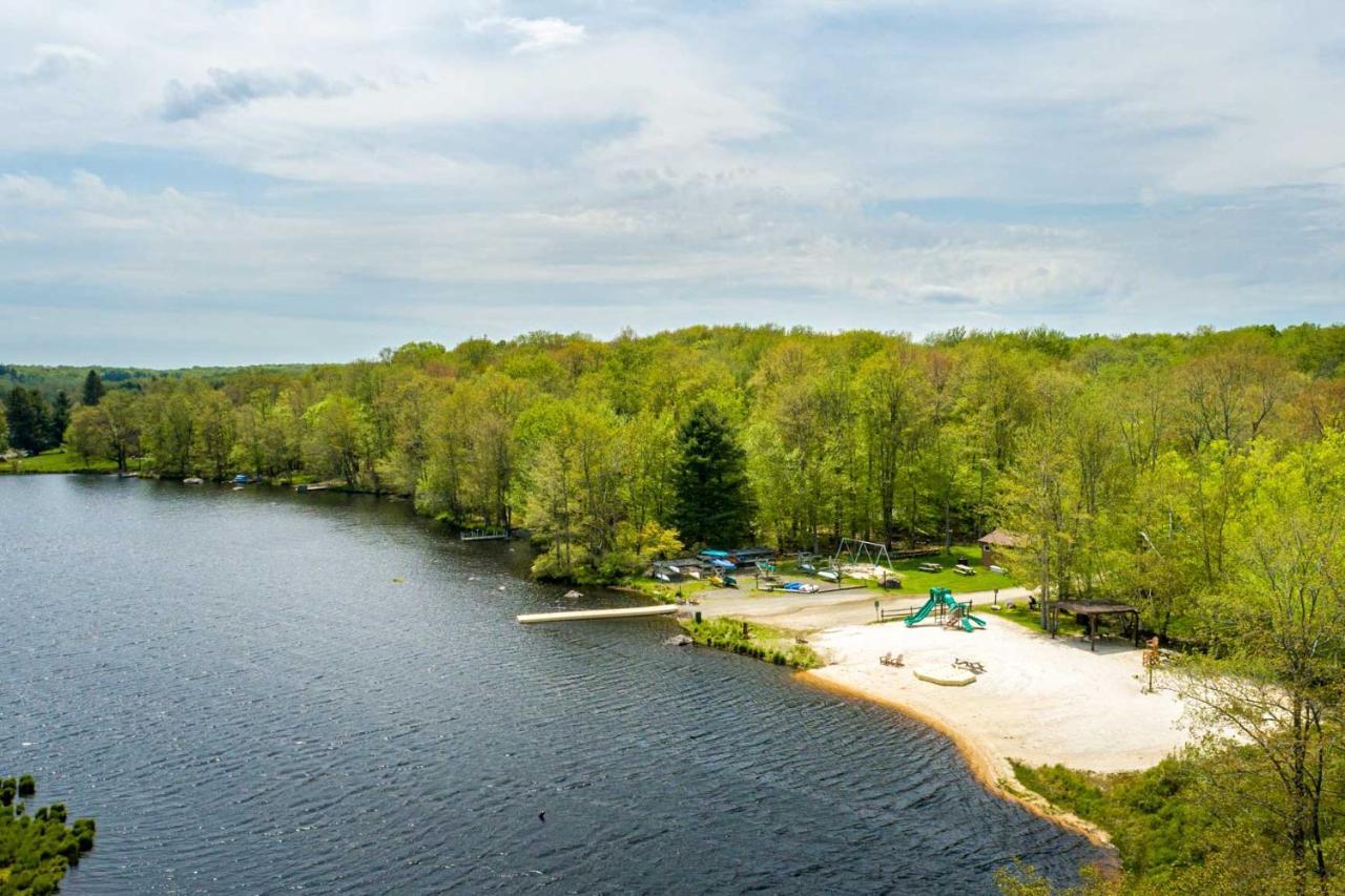 Sweetfern Gouldsboro Cabin Deck And Lake Access Villa Exterior photo